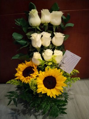 9 Rosas y girasoles R05