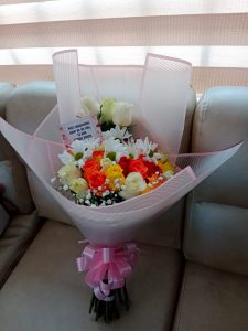 Bouquet sensación en papel coreano R152
